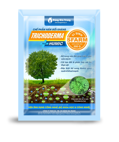 Chế phẩm nấm đối kháng Trichoderma Plus Humic Sfarm